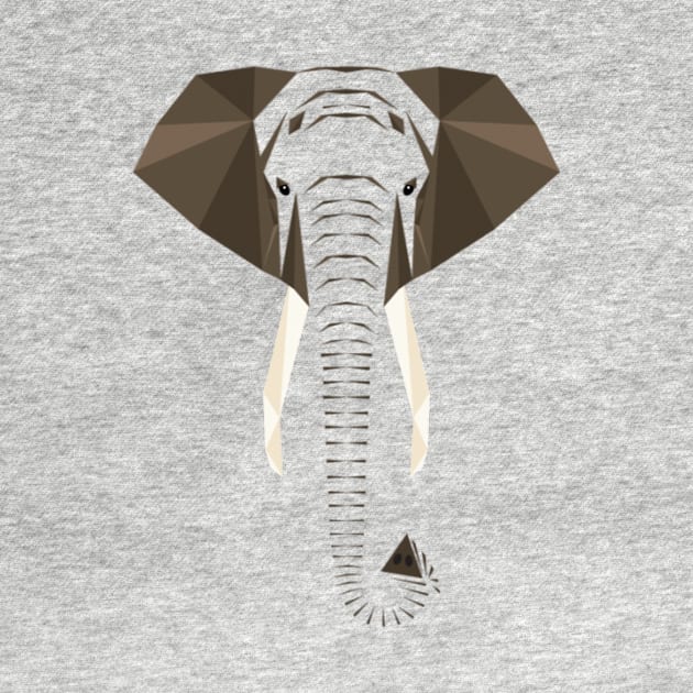 Geometric elephant by BrechtVdS